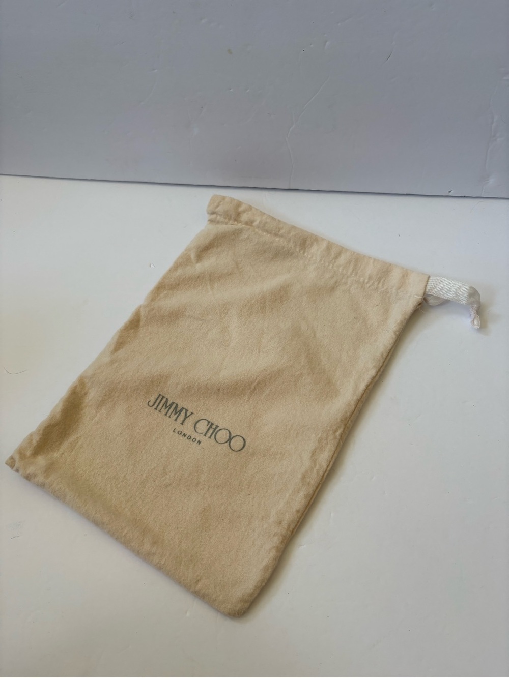 JIMMY CHOO Drawstring Dust Bag Purse Handbag Shoes Storage Cover 9*13 Travel